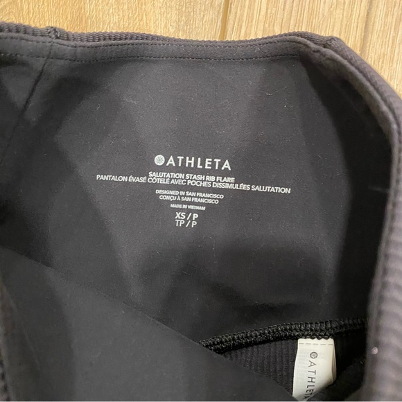 Athleta Salutation Stash Rib Flare - XS - Black - Picture 5 of 9